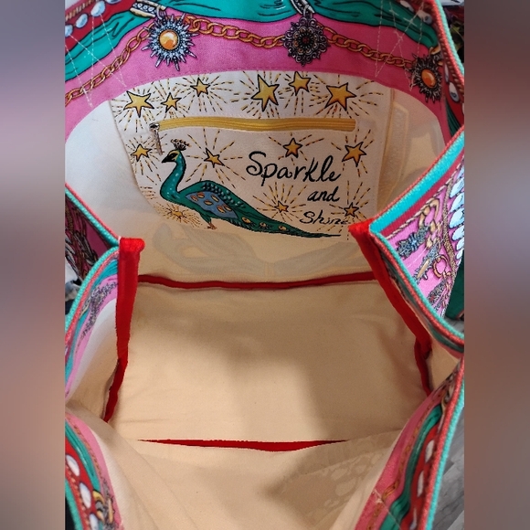 Brighton Sparkle And Shine Tote Shoulder Bag - Picture 6 of 8